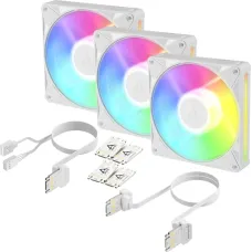 Arctic BioniX P14 A-RGB White 3pcs (ACFAN00342A)