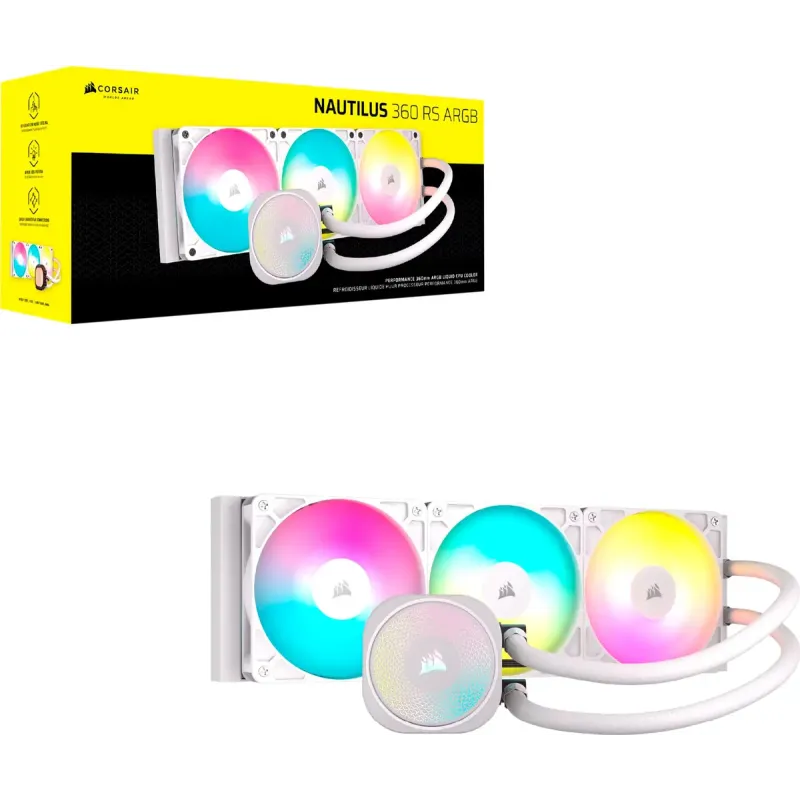 Corsair Nautilus 360 RS ARGB White (CW-9060095-WW)