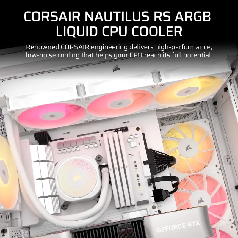 Corsair Nautilus 360 RS ARGB White (CW-9060095-WW)
