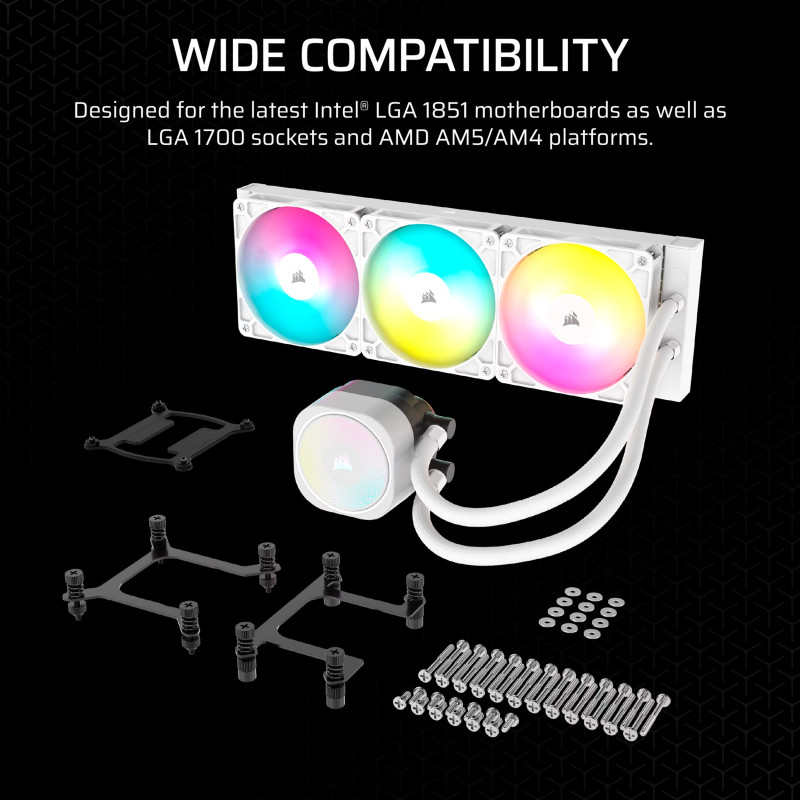 Corsair Nautilus 360 RS ARGB White (CW-9060095-WW)