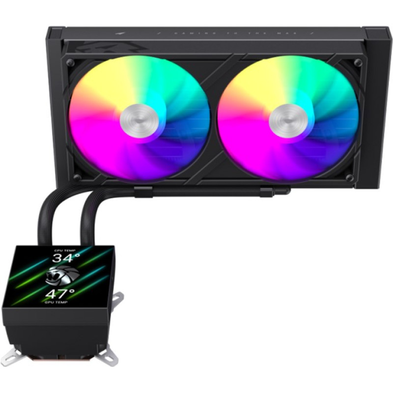 GameMax Glacier 240 LCD BK