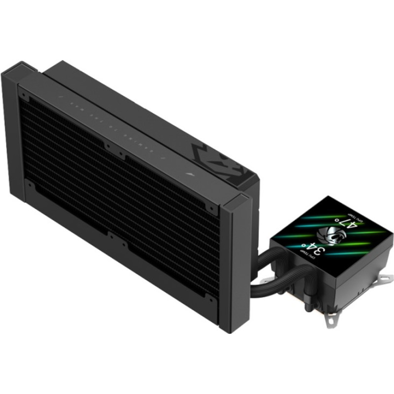 GameMax Glacier 240 LCD BK