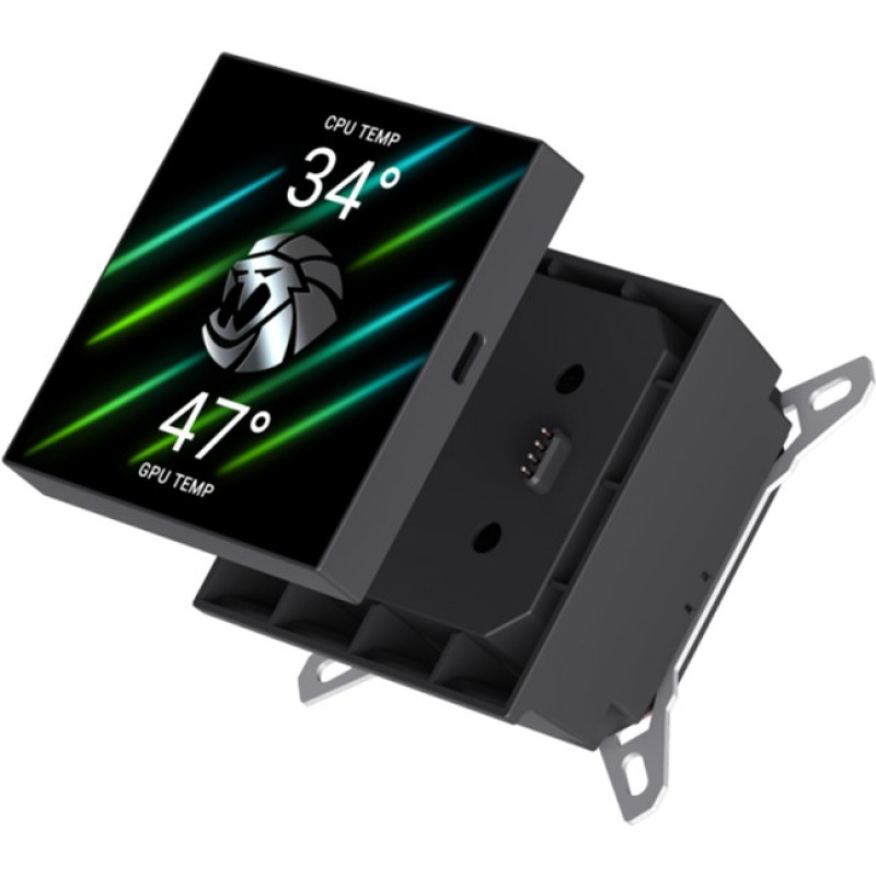 GameMax Glacier 240 LCD BK