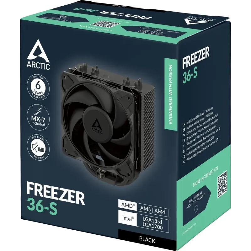 Arctic Freezer 36S Black (ACFRE00196A)