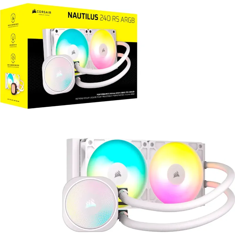 Corsair Nautilus 240 RS ARGB White (CW-9060094-WW)