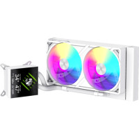 GameMax Glacier 240 LCD WH