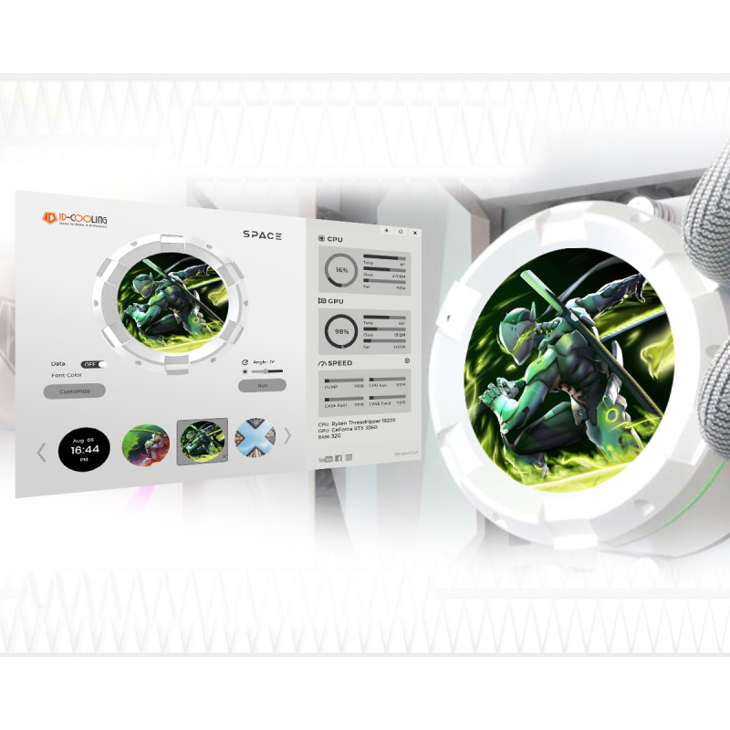 ID-Cooling  SL240 XE White