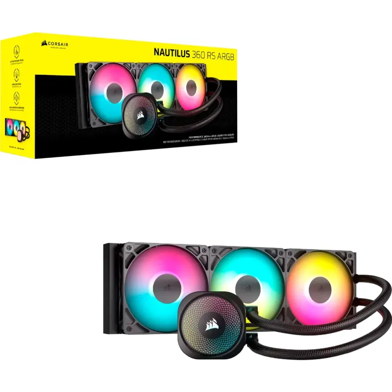 Corsair Nautilus 360 RS ARGB Black (CW-9060093-WW)