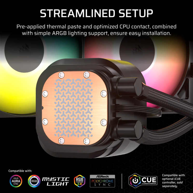 Corsair Nautilus 360 RS ARGB Black (CW-9060093-WW)