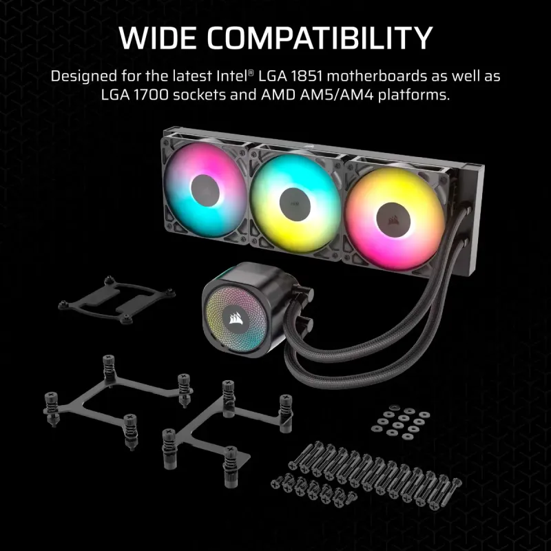 Corsair Nautilus 360 RS ARGB Black (CW-9060093-WW)