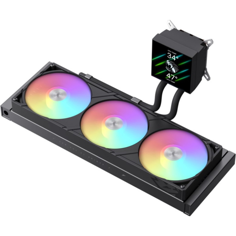 GameMax Glacier 360 LCD BK