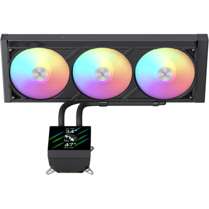 GameMax Glacier 360 LCD BK