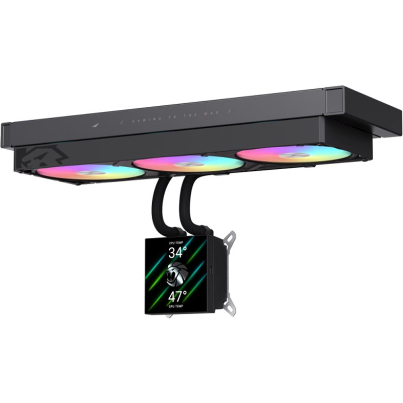 GameMax Glacier 360 LCD BK