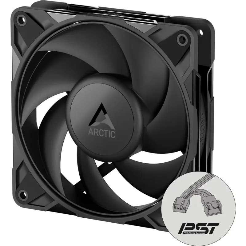 Arctic P12 Pro PST LN Black 5-Pack (ACFAN00350A)