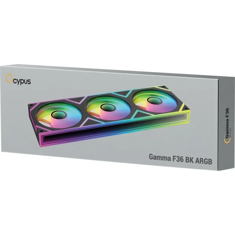 Ocypus Gamma F36 ARGB 360мм Black (GAMMA-F36-BK3AM00X-GL)
