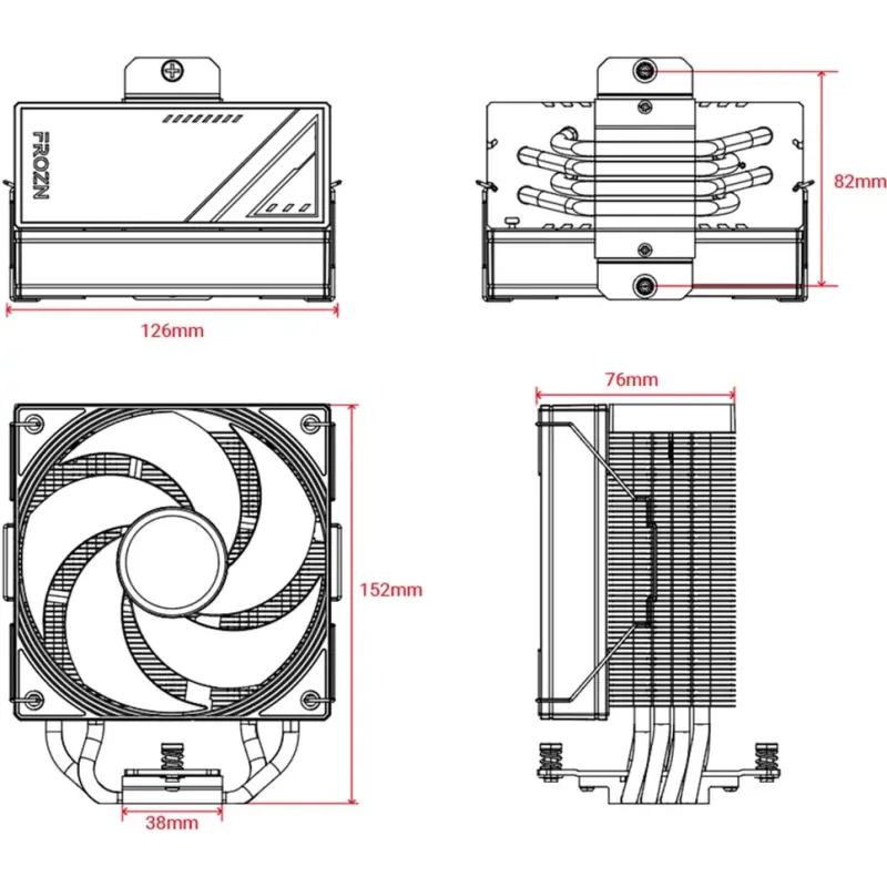 ID-Cooling FROZN A410 SE ARGB