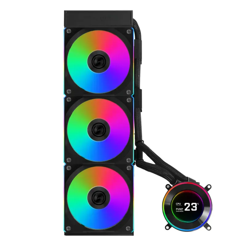 Lian Li HydroShift II LCD-C 360CL Black (G89.GHS2LCD36RB.00)