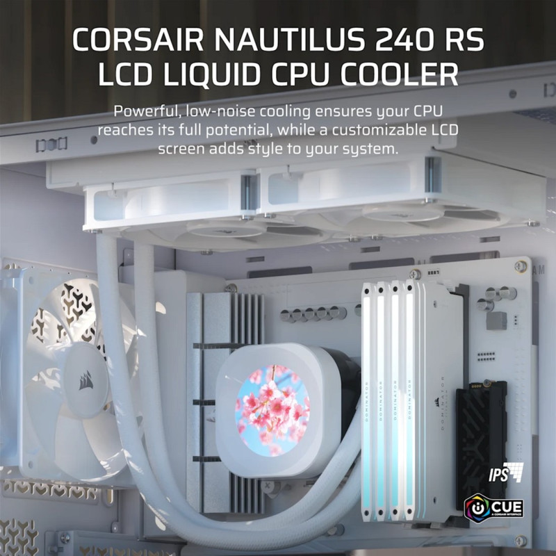 Corsair Nautilus 240 RS LCD White (CW-9061032-WW)