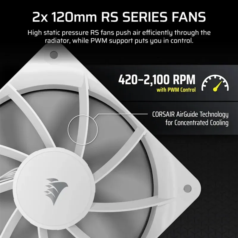 Corsair Nautilus 240 RS LCD White (CW-9061032-WW)