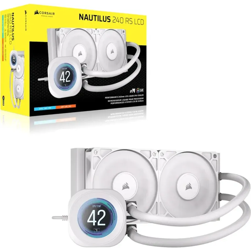Corsair Nautilus 240 RS LCD White (CW-9061032-WW)