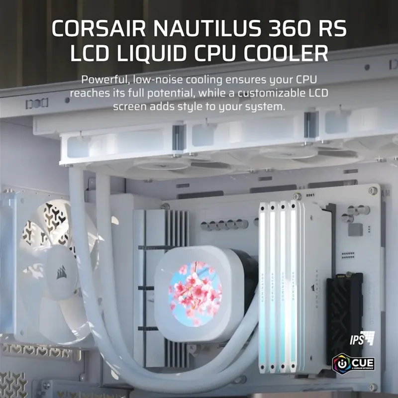 Corsair Nautilus 360 RS LCD White (CW-9061034-WW)