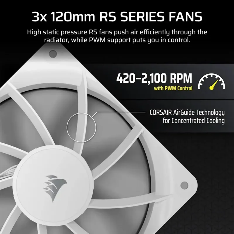 Corsair Nautilus 360 RS LCD White (CW-9061034-WW)