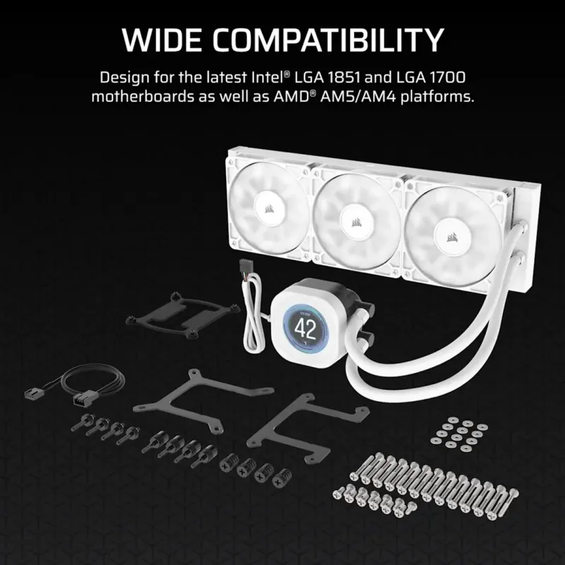 Corsair Nautilus 360 RS LCD White (CW-9061034-WW)