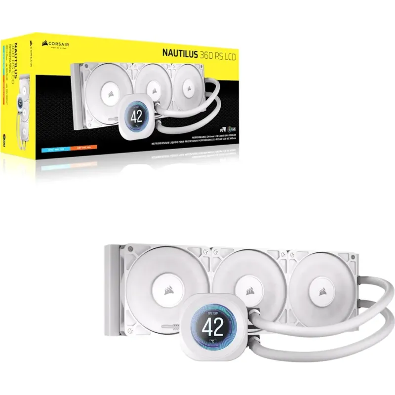 Corsair Nautilus 360 RS LCD White (CW-9061034-WW)