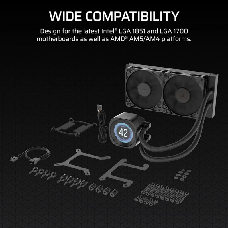 Corsair Nautilus 240 RS LCD Black (CW-9061031-WW)