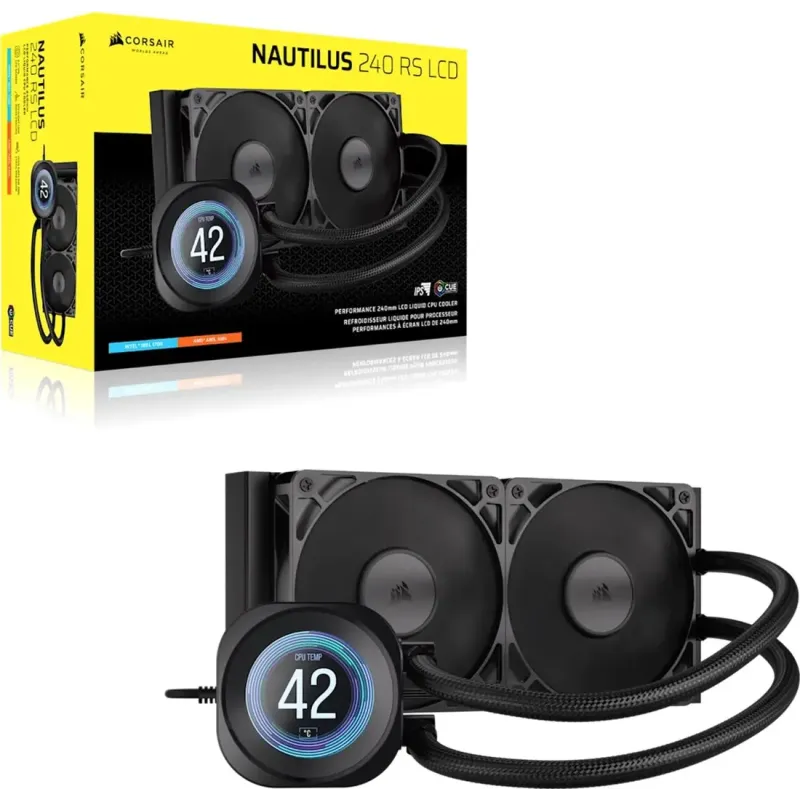 Corsair Nautilus 240 RS LCD Black (CW-9061031-WW)