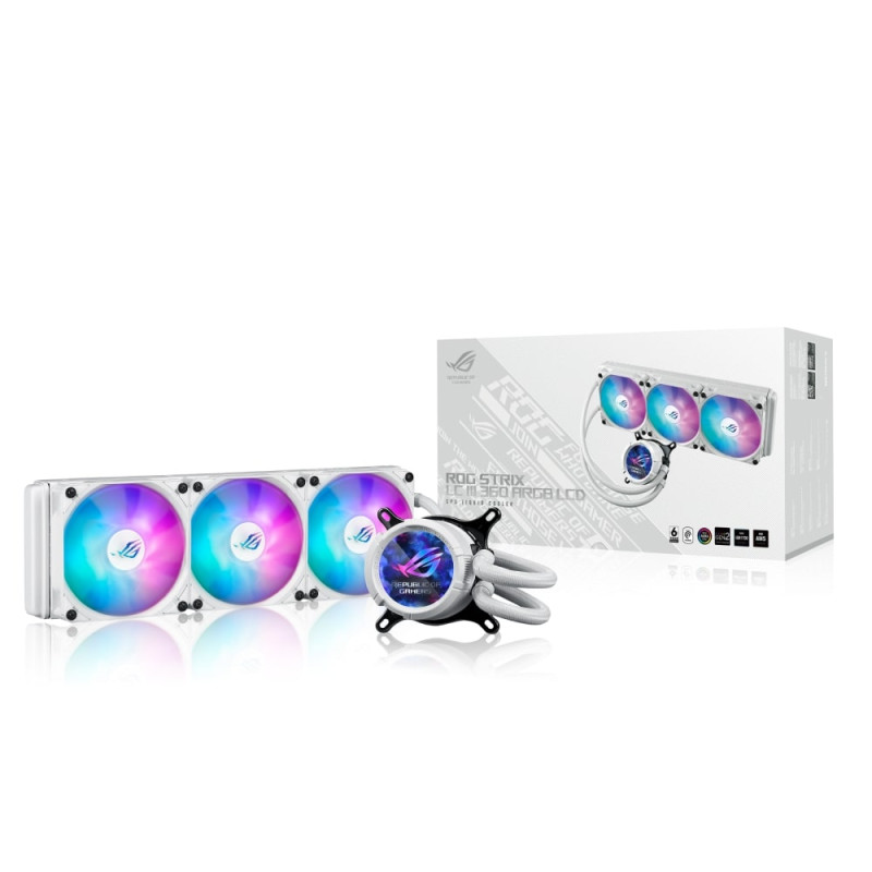 Asus TUF Gaming LC III 360 ARGB LCD White (90RC01A2-B0EAY0)
