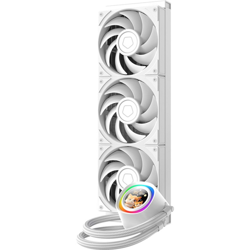 ID-Cooling FX360 LCD PE White