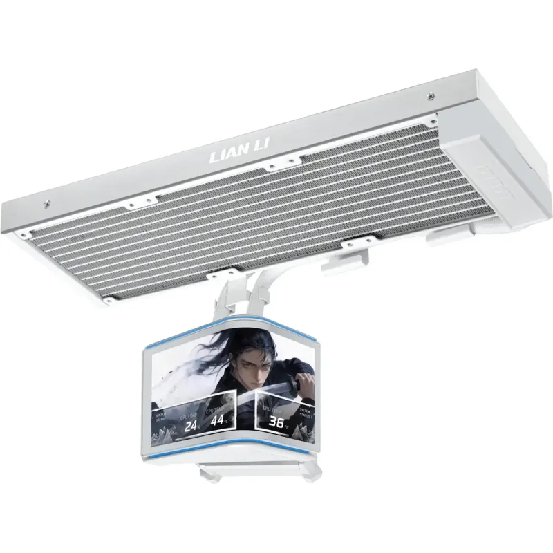 Lian Li HydroShift II OLED Curved 360 Fanless White (G89.GHS2OLDC36NW.00)