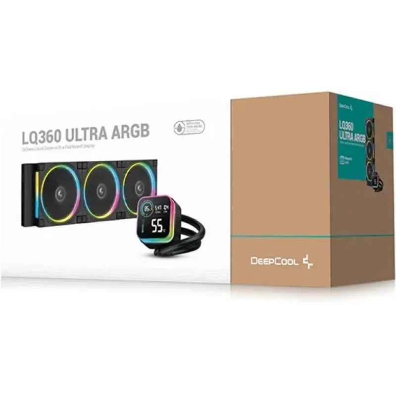 DeepCool LQ360 Ultra ARGB Black (R-LQ360-BKASMC-G-1)
