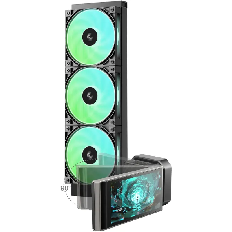 DeepCool LT360 Vision ARGB Black (R-LT360VISION-BKAMMC-G-1)