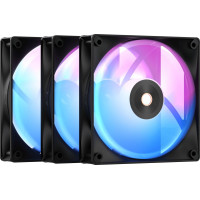 Ocypus Delta F12 ARGB 3 in 1 (DELTA-F12-BK3AM00X-GL) Black