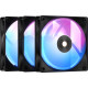 Ocypus Delta F12 ARGB 3 in 1 (DELTA-F12-BK3AM00X-GL) Black