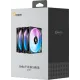 Ocypus Delta F12 ARGB 3 in 1 (DELTA-F12-BK3AM00X-GL) Black