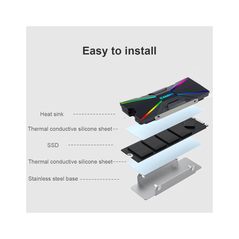 XILENCE XC401 (M2SSD.B.ARGB)