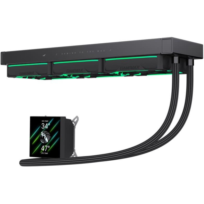 Gamemax HAILSTORM 360 BK