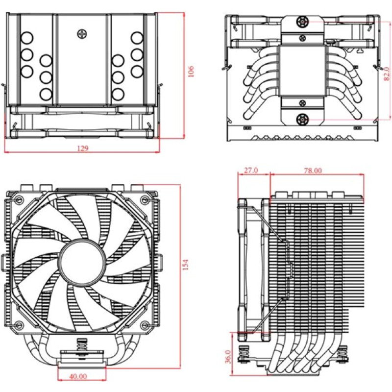 ID-Cooling  SE-226-XT Black