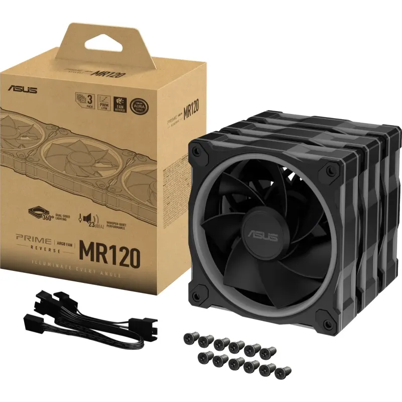 ASUS PRIME MR120 REVERSE ARGB 3 in 1 Black (90DA00L0-B09020)