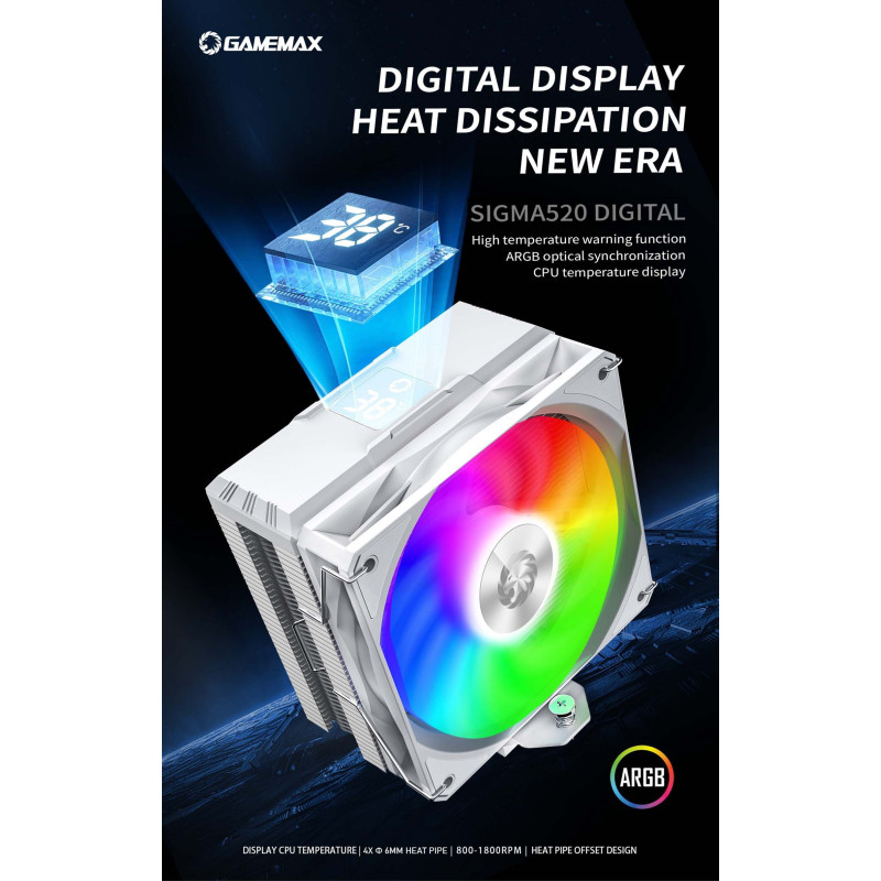 Gamemax Sigma 520 Digital WH