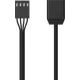 Ocypus Sigma F36 ARGB Black (SIGMA-F36-BK3AM00X-GL)