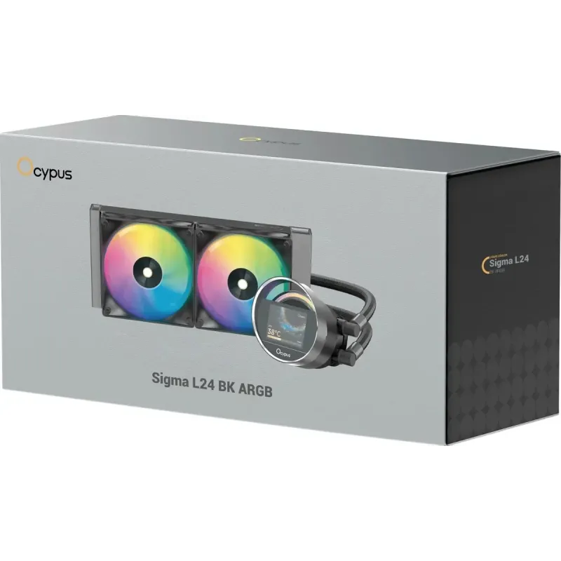 Ocypus Sigma L24 BK ARGB (SIGMA-L24-BK2AAWWN00X-GL)