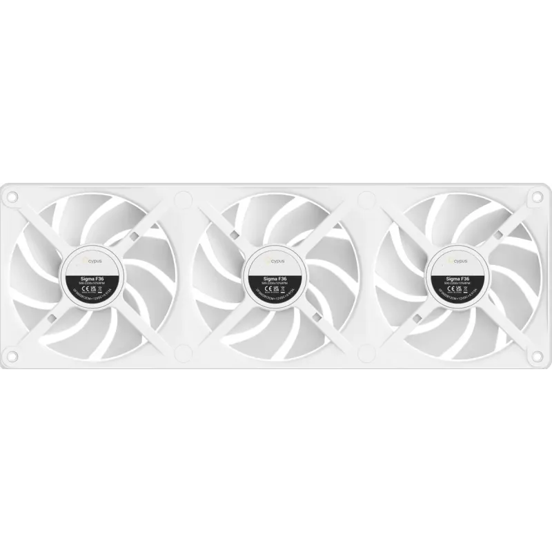 Ocypus Sigma F36 ARGB White (SIGMA-F36-WH3AM00X-GL)