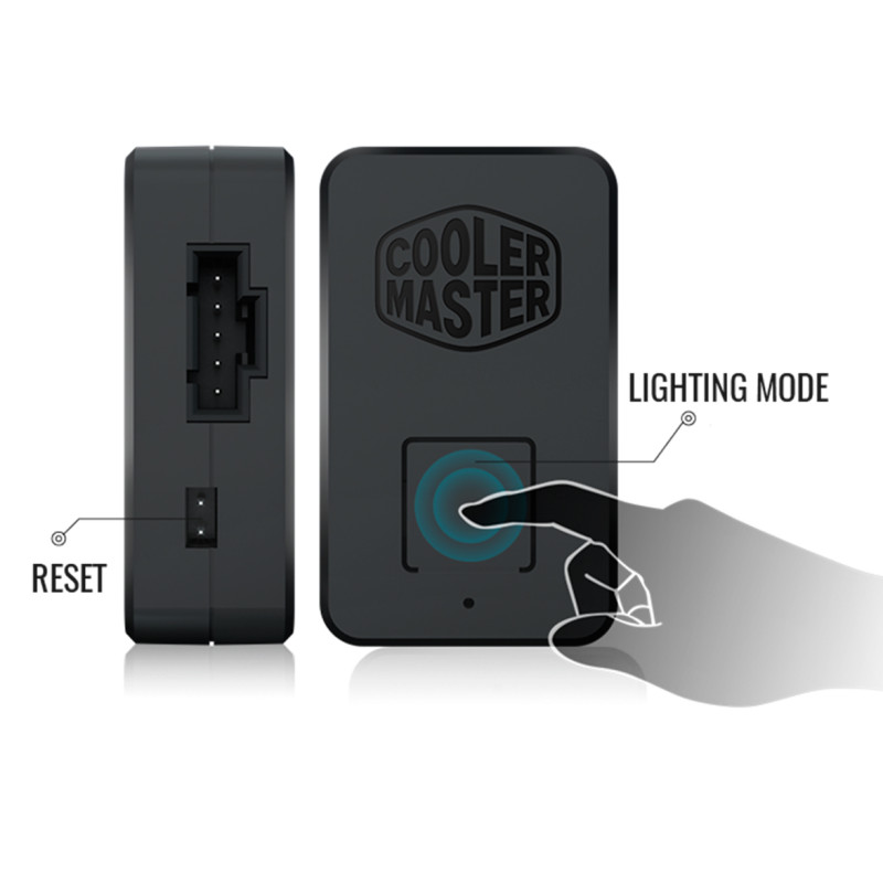 Cooler Master MasterFan MF120 Halo 3in1 ARGB Sync+Wired ARGB Controller (MFL-B2DN-183PA-R1)
