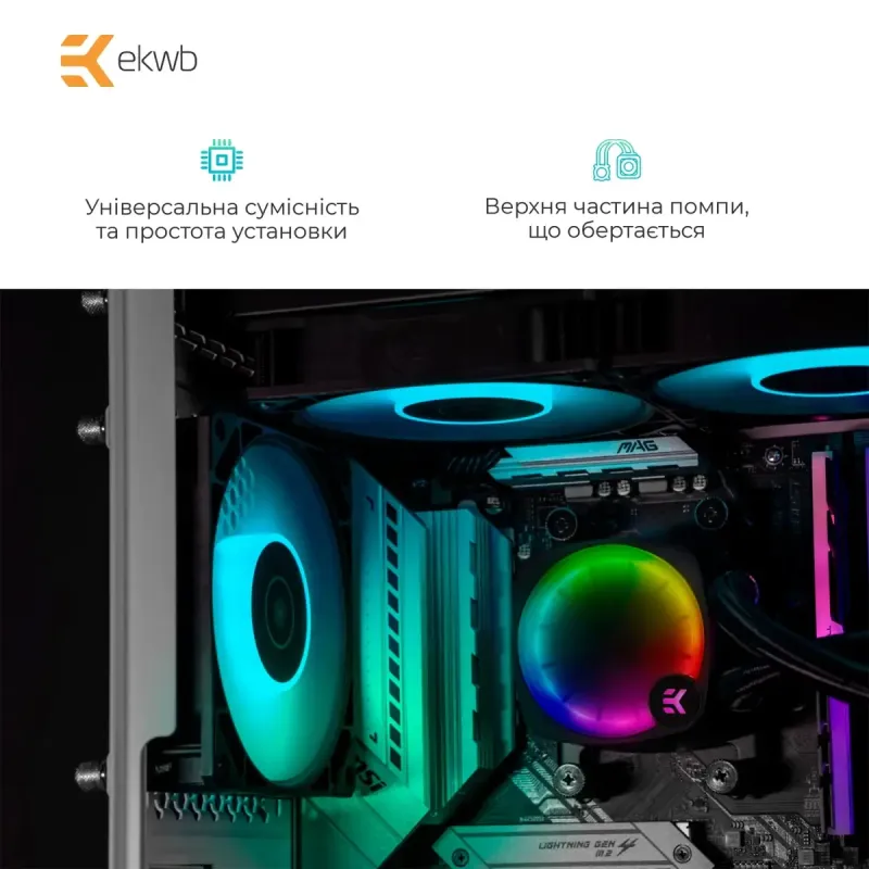 EKWB EK-Nucleus AIO CR240 Lux D-RGB (3831109851678)