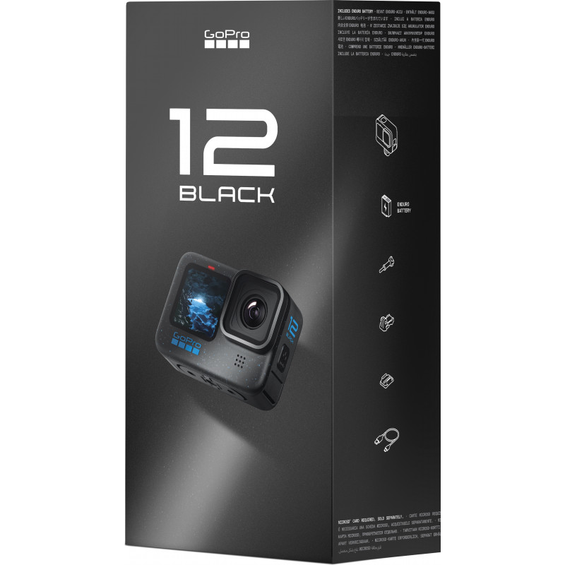 Экшн-камера GoPro Hero12 Black (CHDHX-121-RW)