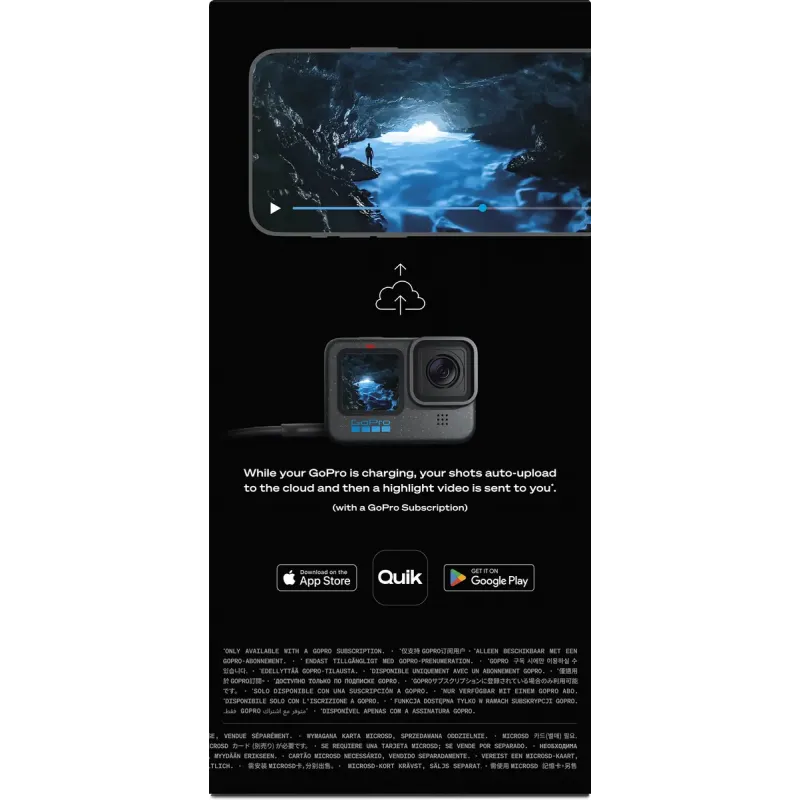 Екшн-камера GoPro HERO 12 Black (CHDHX-121-RW, CHDHX-121-TH)